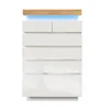 Flieks Armoire de salon Commode avec 6 tiroirs, Sideboard Voir les images du produit 7