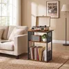 VASAGLE Plattenspieler Regal, HiFi Rack mit Schallplatten Produktbild-Vorschau 2