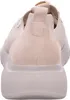The back view of a beige sneaker. Produktbild-Vorschau