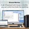 KCEVE KC-KVM201 USB3.0/ Pro HD 2 in 1 out KVM přepínač Náhled obrázku produktu 2