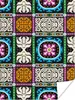 MuchoWow® Poster Muster - Ornament - Abstrakt - Blau - Rosa Produktbild-Vorschau 1