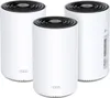 Three white cylindrical Wi-Fi mesh devices are arranged in a group against a white background. Náhľad obrázku produktu