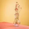HOMLA JUNNE Vase aus transparentem Glas 12x20,3 cm Produktbild-Vorschau 4
