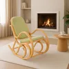 Fotel bujany M41, fotel bujany Fotel TV, lite drewno ~ Podgląd zdjęcia produktu 9