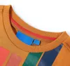 vidaXL Camicia a maniche lunghe per bambini ocra scuro 116 Anteprima dell’immagine prodotto 2