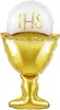 Folienballon Kelch Hostie KOMMUNION IHS 45cm Produktbild-Vorschau 1