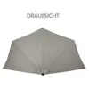 Parasol półokrągły 300 cm La Spezia, szary Podgląd zdjęcia produktu 6