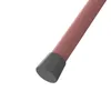 A close-up view of the bottom of a pink ironing board leg with a gray protective cap. Náhled obrázku produktu