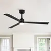 Parrot Uncle 127cm Deckenventilator mit LED Licht, Schwarz Produktbild-Vorschau 1