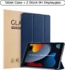 Schutzhülle + 2x 9H Display Glas für iPad 7/8/9 Generation Produktbild-Vorschau 1