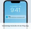 A smartphone displaying a notification from the Ring app. Anteprima dell’immagine prodotto