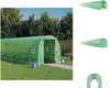 vidaXL Gewächshaus mit Stahlrahmen Grün 48 m² 24x2x2 m -  Produktbild-Vorschau 1