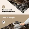 KitchenYeah© Herdabdeckplatte Marmor - Gold - Glitzer - Produktbild-Vorschau 2