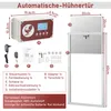 Jopassy 7,8W Automatická dvířka pro kuřata, 30*30cm dvířka Náhled obrázku produktu 2