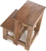 TRITTLEITER "STEP" | 46x37 cm (HxB), Altholz | Tritthocker Produktbild-Vorschau 4