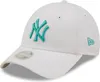 New Era Women 9Forty Cap MLB New York Yankees white/aqua Produktbild-Vorschau 1
