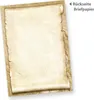 ROTE ROSE Briefpapier-Set (25 Sets) A4 Papier beidseitig Produktbild-Vorschau 3