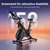 Hometrainer voor thuisgebruik, fitnessfiets met Productafbeelding-voorbeeld 3
