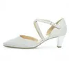 Gabor 01.363 Damenschuhe - Riemchen Pumps silber Elegant Produktbild-Vorschau 32
