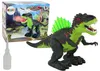 Dinosaurier bläst Feuer Dampf Lichter Batterie grün Produktbild-Vorschau 1