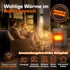 TRESKO® 4200 Watt Gasheizer Anthrazit inkl. Gasdruckregler Produktbild-Vorschau 6