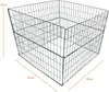 Komposter Metall Drahtgitter 2er Set Gartenkomposter Produktbild-Vorschau 2