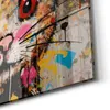 DEQOART Glasbild Echtglas 30x30 cm 'Bunte Produktbild-Vorschau 5