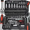 Steckschlüsselsatz 108 tlg. CV-Stahl 1/2" (12,5mm) und 1/4" Produktbild-Vorschau 1