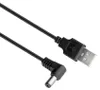 goobay Cavo USB Dc 5,5 x 2,5 mm nero 1 m Anteprima dell’immagine prodotto 4