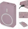 Powerbanka EMOS WI 1046, 10 000 mAh, 20 W+Wireless, lososová Náhled obrázku produktu