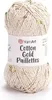 Yarnart Baumwolle Gold Paillettes Wolle mit Effektgarn, Produktbild-Vorschau 1
