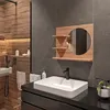 Nástěnné zrcadlo 60 cm x 50 cm Koupelnové zrcadlo s Náhled obrázku produktu 3
