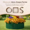 Floranica Bordurette jardin bois 100 cm x 10 cm, Vert – Voir les images du produit 4