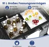A cooler cart filled with ice and bottles, with fruit and limes in the other compartment. Podgląd zdjęcia produktu