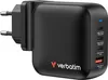Verbatim Mini-GaN-Ladegerät 100W 4-Port, 1x USB-A , 3x Produktbild-Vorschau 1