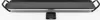 A black electric grill plate with silver accents and black handles, shown from a front-facing, slightly elevated angle on a white background. A small black control unit is visible below the grill plate. Voir les images du produit