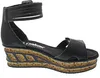 Rieker Damen Keil-Sandaletten Schwarz Voir les images du produit 51