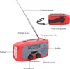 Nouzové ruční rádio s LED svítilnou AM FM NOAA Přenosné Náhled obrázku produktu 8