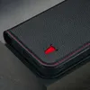 Étui en cuir TORRO pour iPhone 17e/16e - Noir avec détails Voir les images du produit 6