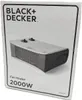 Termowentylator BLACK+DECKER 2000W Biały Płaski Podgląd zdjęcia produktu 10