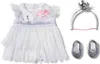 BABY born Ballerina-Outfit 43cm, sada oblečenia pre bábiku, Náhľad obrázku produktu 1