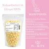 100 % Kakaobutter (Kakaofett) in Drops 250 g – raffiniert, Produktbild-Vorschau 3