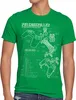 style3 PS1 Controller Blaupause Herren T-Shirt PS gamepad Produktbild-Vorschau 1