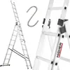 Drabina aluminiowa 3x9 WIELOFUNKCYJNA na schody HIGHER Podgląd zdjęcia produktu 1