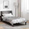 vidaXL Letni koc srebrny 140 x 200 cm, satyna i mikrofibra Podgląd zdjęcia produktu 2