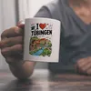 I love Tübingen Kaffeebecher mit Sehenswürdigkeiten Produktbild-Vorschau 2