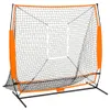 vidaXL Multisportovní tréninková síť na baseball černá Náhled obrázku produktu 7