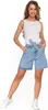 Damen Shorts Jeansshorts mit Gürtel High Waist MORAJ M Produktbild-Vorschau 5