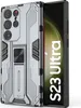Galaxy S23 Ultra Hülle, Dual Layer PC TPU Bumper Stoßfest Produktbild-Vorschau 1