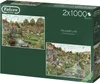 Falcon de luxe Village Life - 2x 1000 Teile, 1000 Stück(e), Produktbild-Vorschau 4